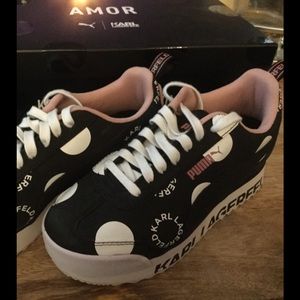 Karl Lagerfeld x Puma Roma Amor Sneakers 6.5